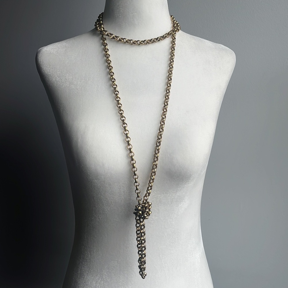 Daslu long chain necklace